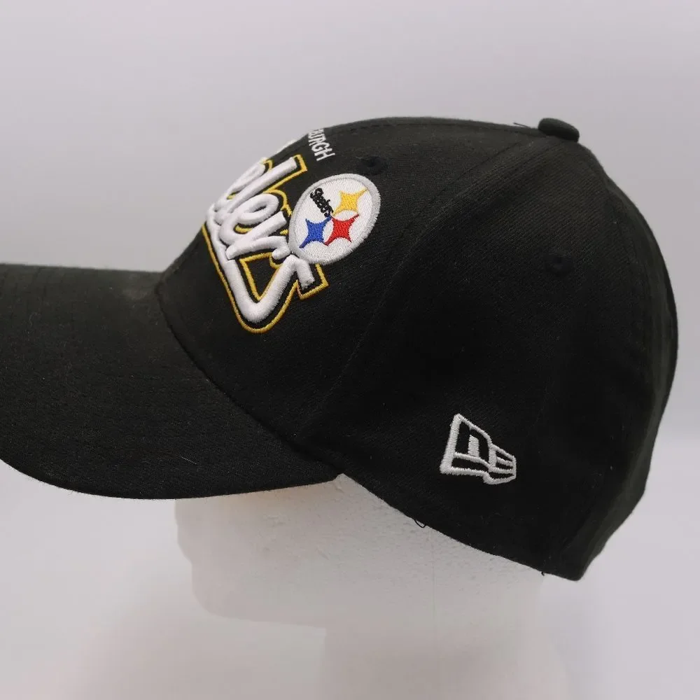 New Era Pittsburgh Steelers Fitted Cap Small/Medium NFL Fan Gear Hat